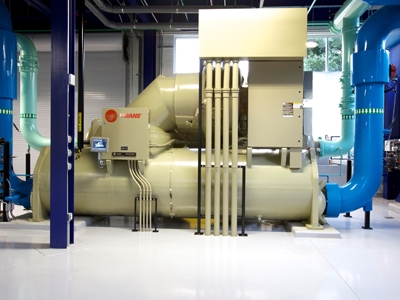 Equipment at OUC Chiller Plant