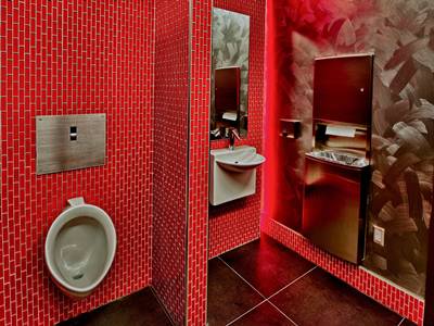 Restroom Inside i-Studio Salon Rialto Mall