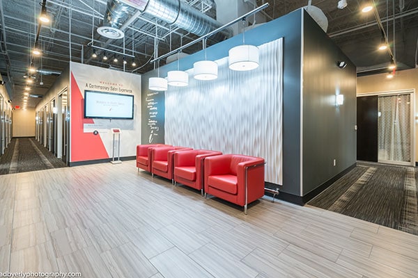 Lobby Area at i-Studio Salon in Winter Garden