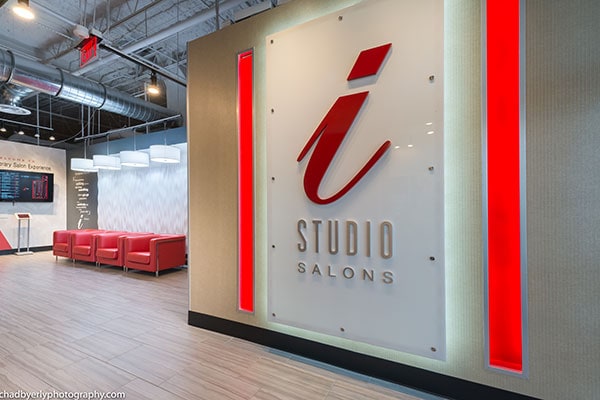 i-Studio Main Interior Signage