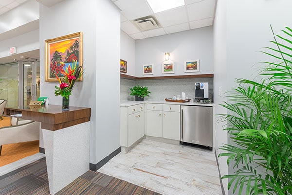 Sunrise Bank Kitchen Area