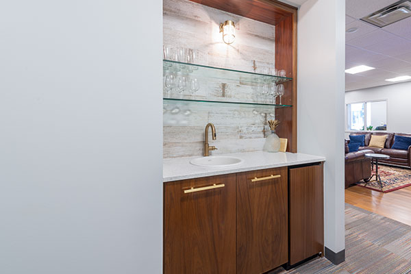 Sunrise Bank Drink Station