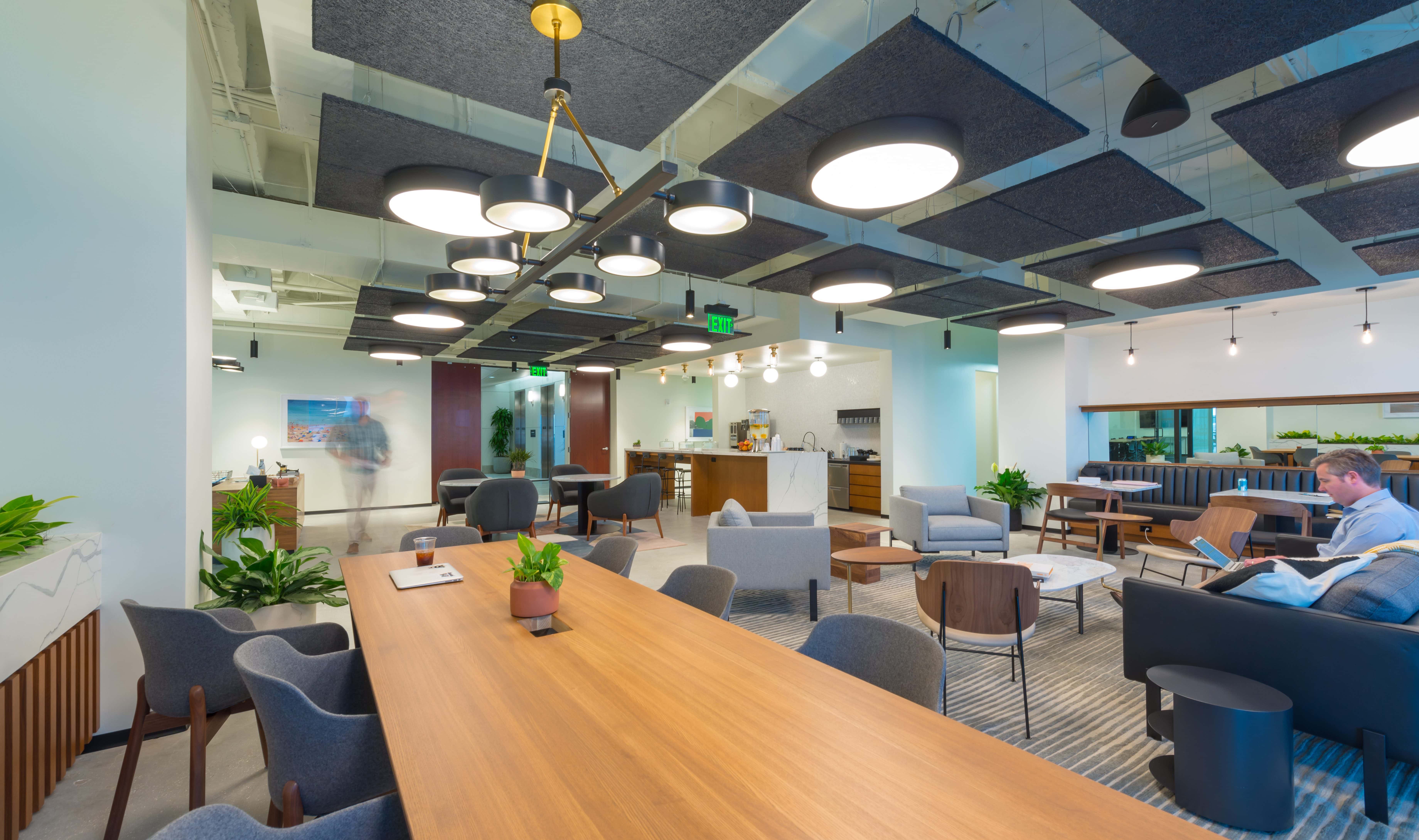 Workspace Located Inside Industrious in Downtown Orlando