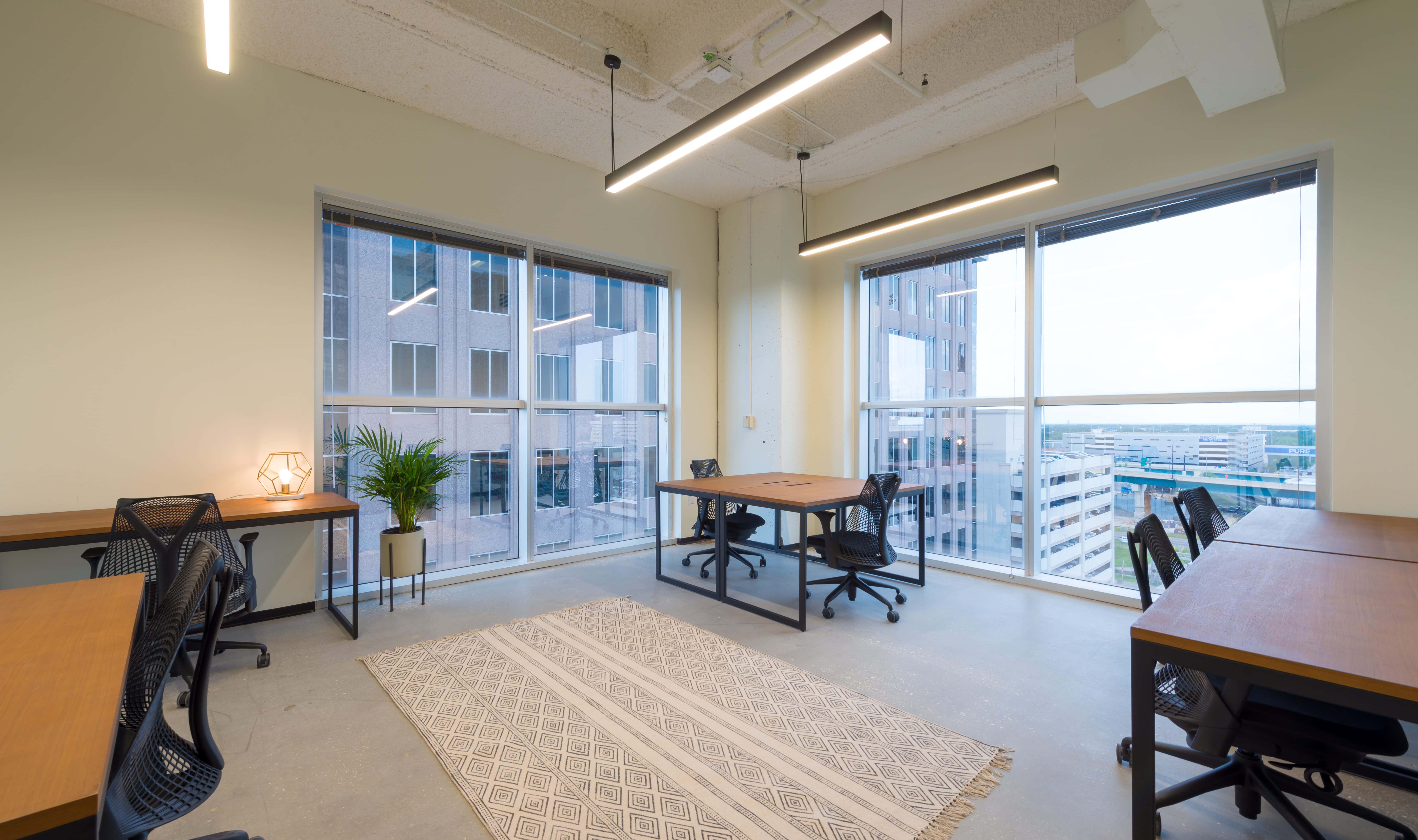 Industrious View From Office Area